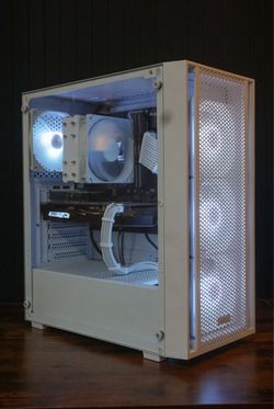 White Budget Gaming PC 🎮 - Geforce 1650 Super | Ryzen 3 3100 | 16 GB Ram | 1.5 TB Storage | w/ Wifi