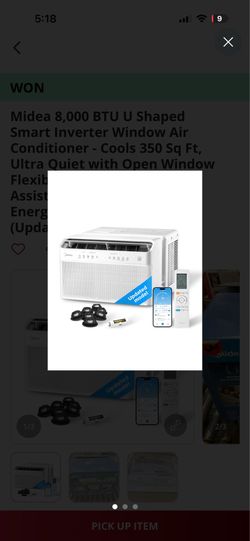 U-Shaped Smart Inverter Window Air Conditioner ❄️
