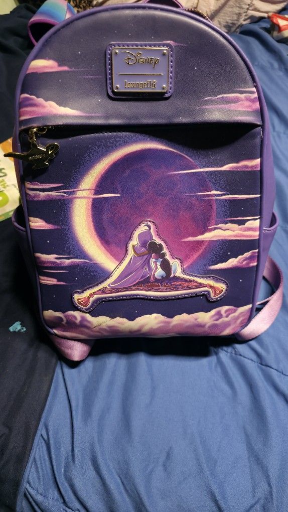 Alladin Loungefly Backpack In Great Condition