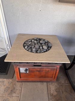 Propane fire pit