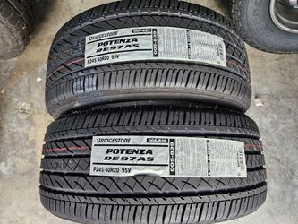 245 / 40 R 20 (2) TIRES BRIDGESTONE 