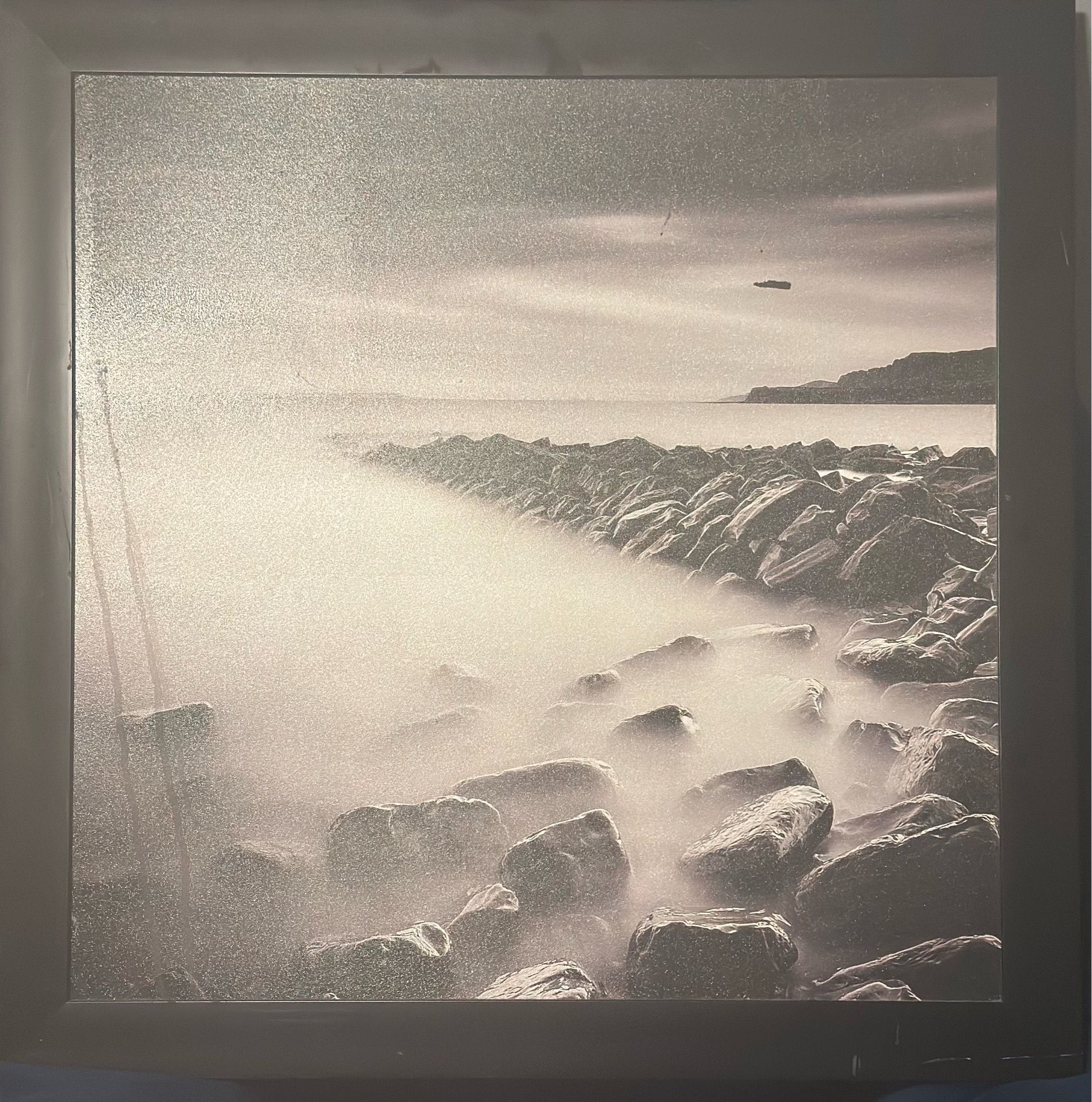 Painting of a shore picture.