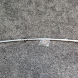 Adjustable (50-72") Curved Shower Curtain Rod (12 Round Curtain Rings & All Hardware Included)