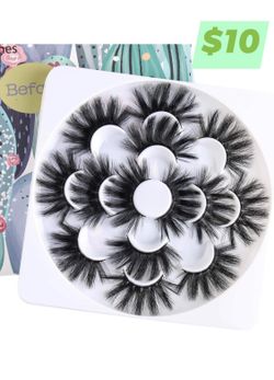 Fluffy Eyelashes Faux