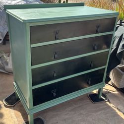 Dresser And Mirror