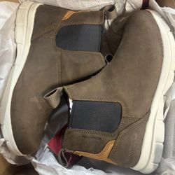 Wolverine Soft Toe Work Boots Size 10