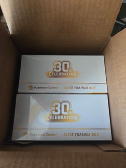 POKEMON TCG 30TH CELEBRATION POKEMON CENTER ELITE TRAINER BOX (ETB)
