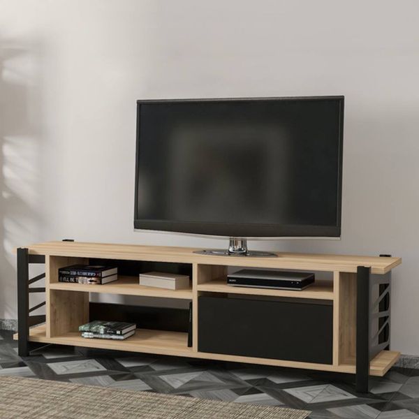 Loop Tv Stand Media Console Entertainment Table For In Cypress Loop Tv Stand Media Console Entertainment Table