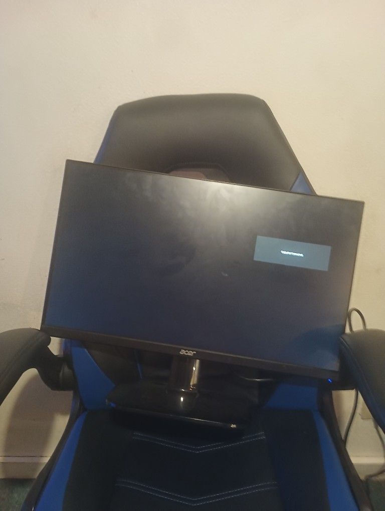 Acer Monitor And Gaming Chair