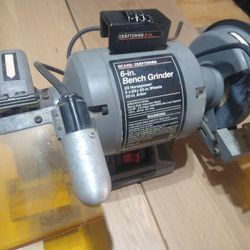 Craftsman 1/3 HP bench Grinder (6")