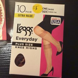 Plus Size Knee High Tights