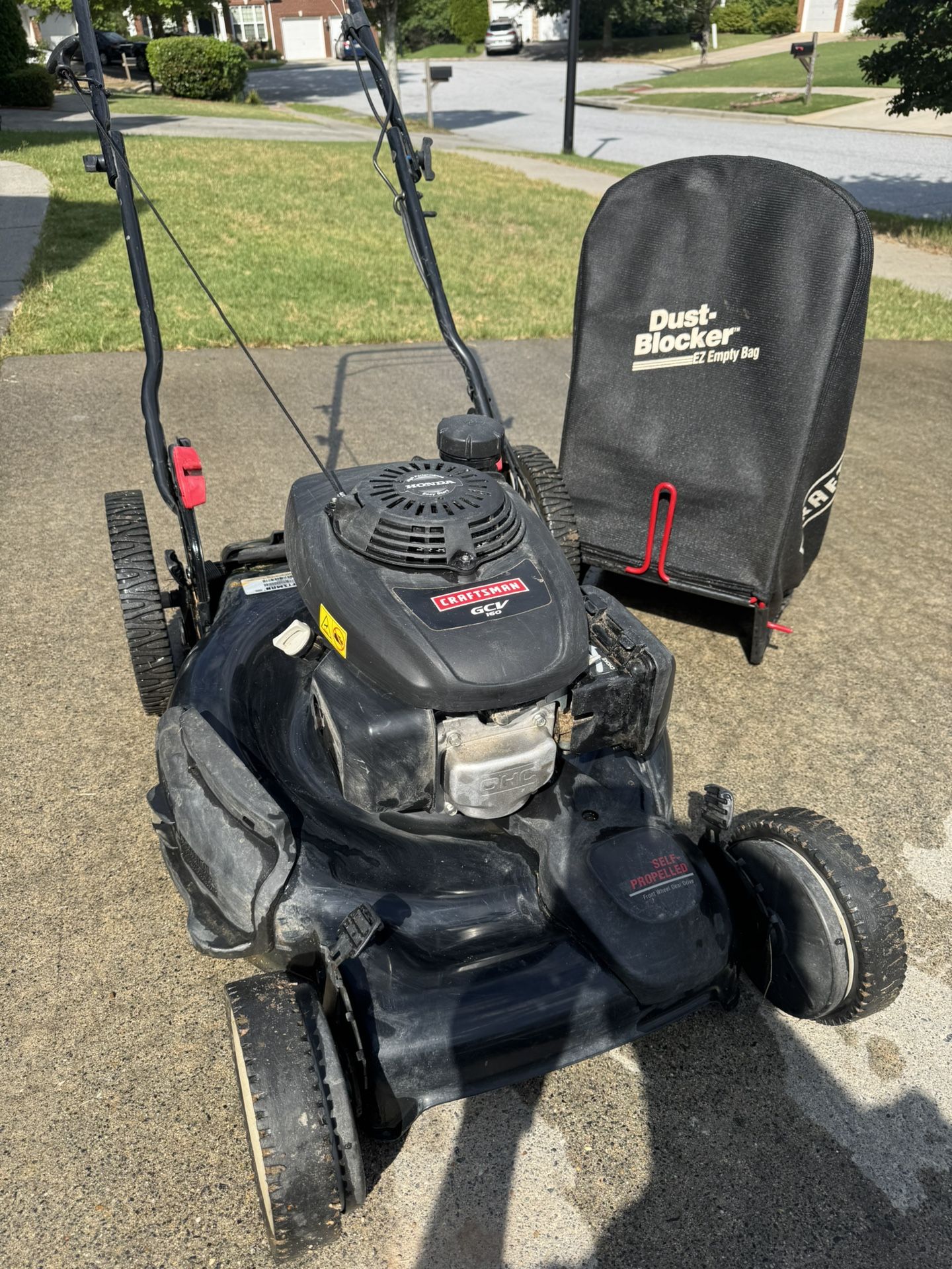 Honda Engine Craftsman Mower