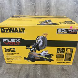 DEWALT FlexVolt 12” Double Bevel Sliding Miter Saw DCS781B (Tool Only)