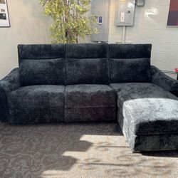 Power Recliner Storage Chaise