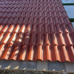 Láminas De Vinyl Con Fachada De Tejado Garantisadas De 35a 40 Años 