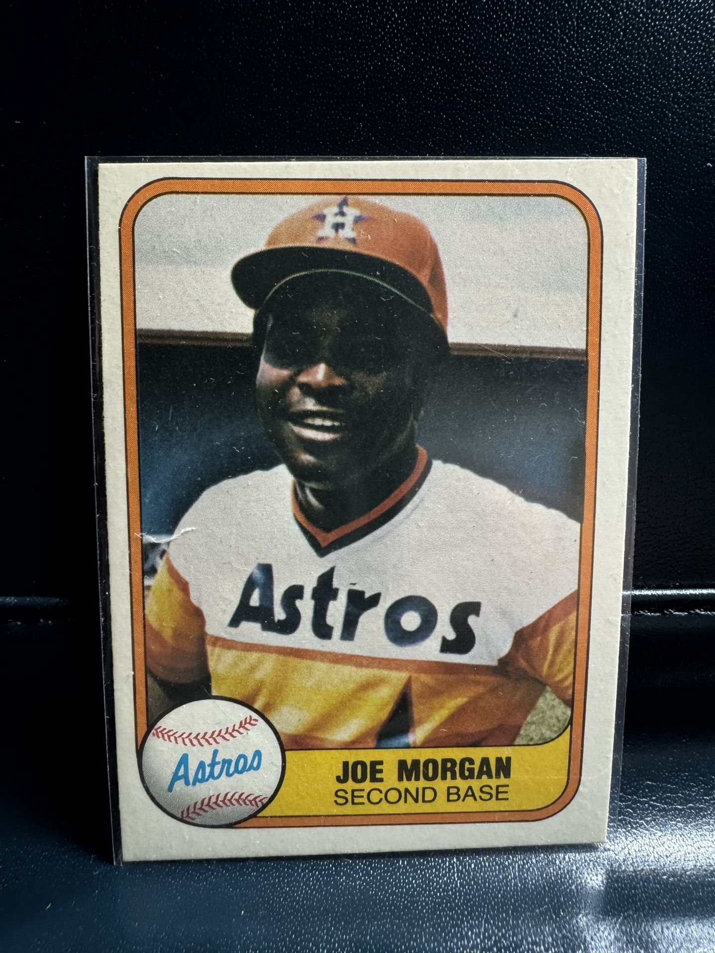 1981 Fleer Joe Morgan #78 Baseball Card Houston Astros