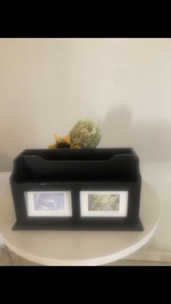 Desk organizer/ photo frame ❤️