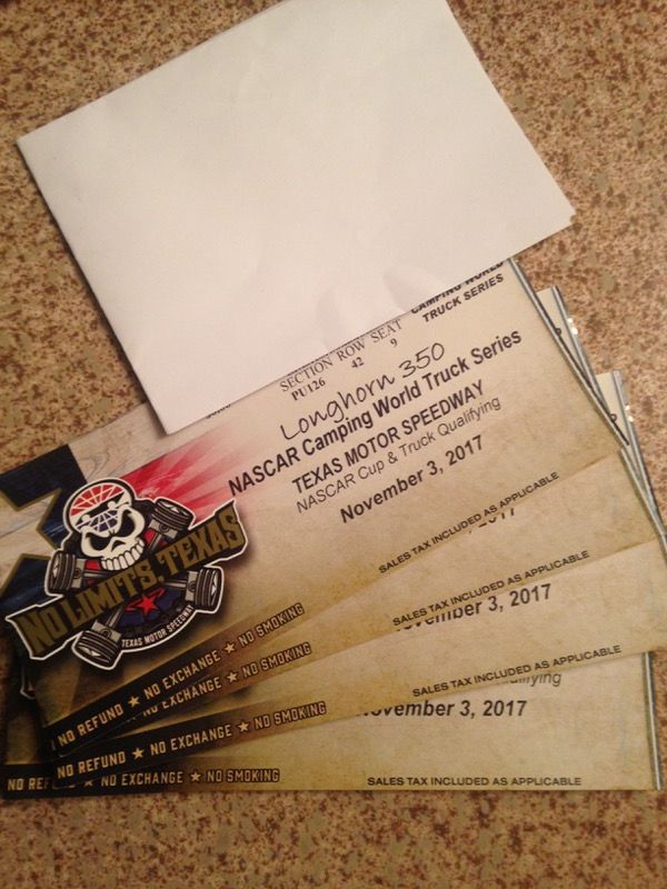 NASCAR weekend nov 3rd,4th & 5th