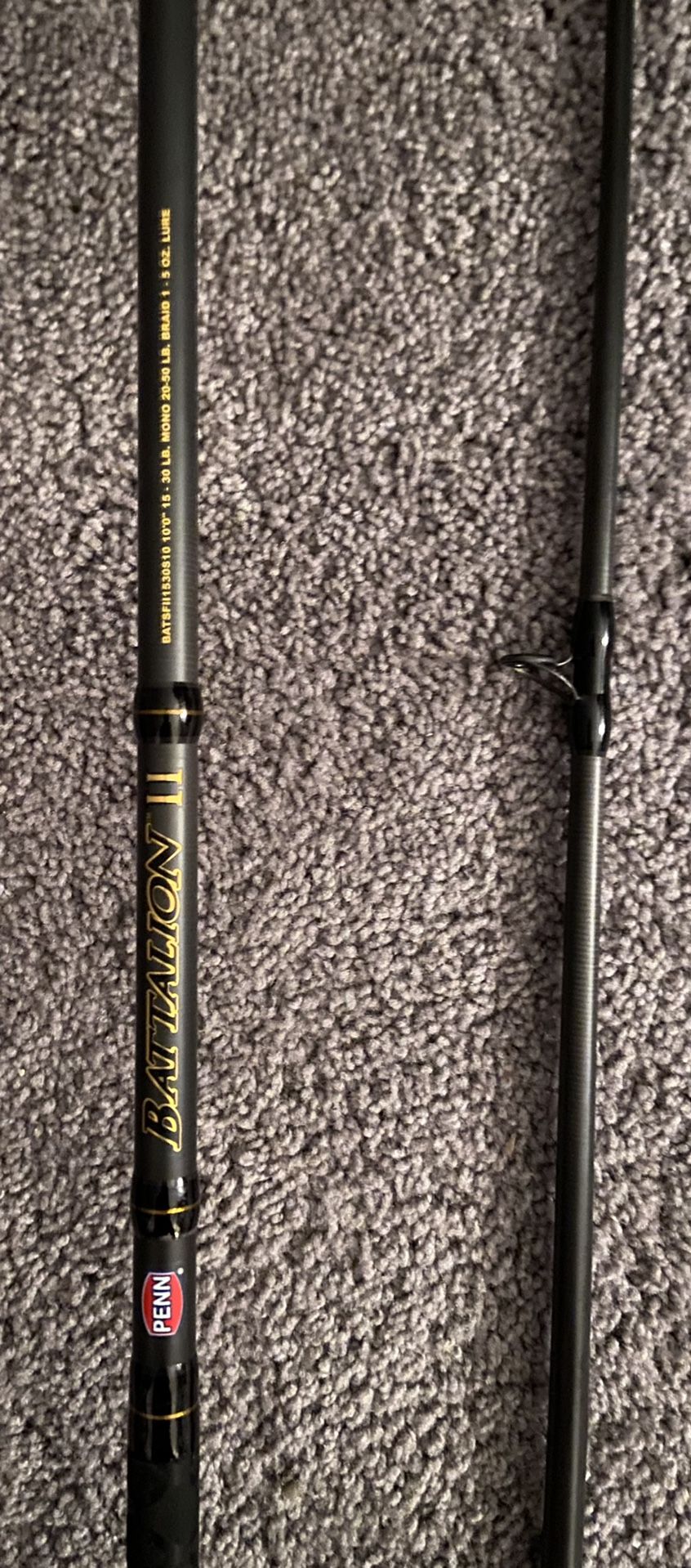 Penn Battalion II 10’ New Rod