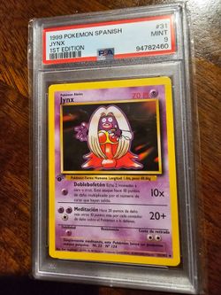 1999 1st Edition Jynx (spanish) PSA 9