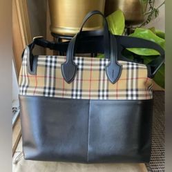 Burberry Diaper Bag/Travel Bag