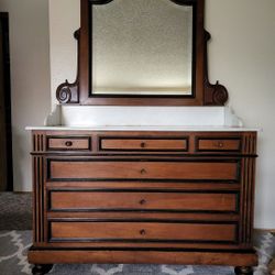 Antique Wooden Dresser 