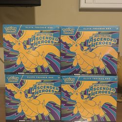 Ascended Heroes ETB x4