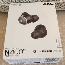 AKG N400NC TWS Wireless Bluetooth ANC Earbuds (Brand New, Sealed)
