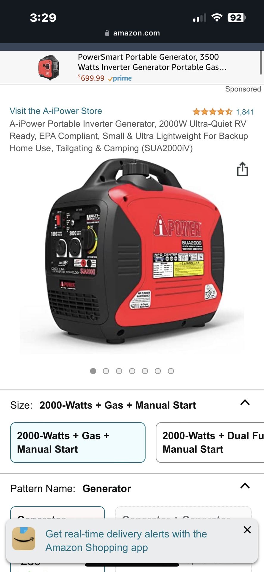 Gas Powered Inverter