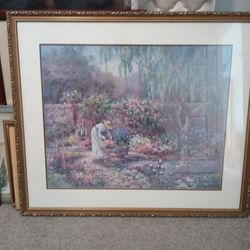 Her Garden print by Barbara Mock