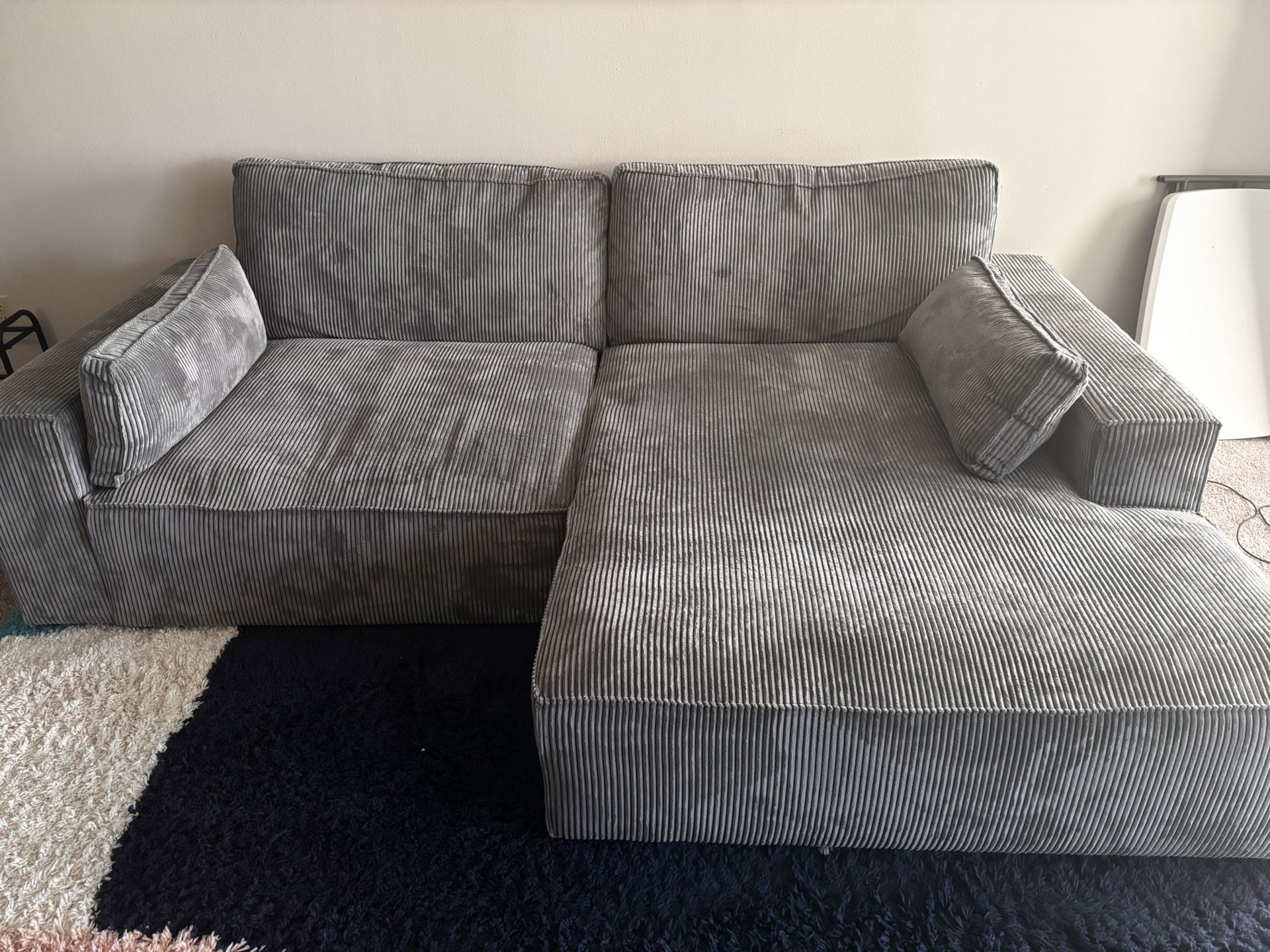 Corduroy Sleeper Couch  