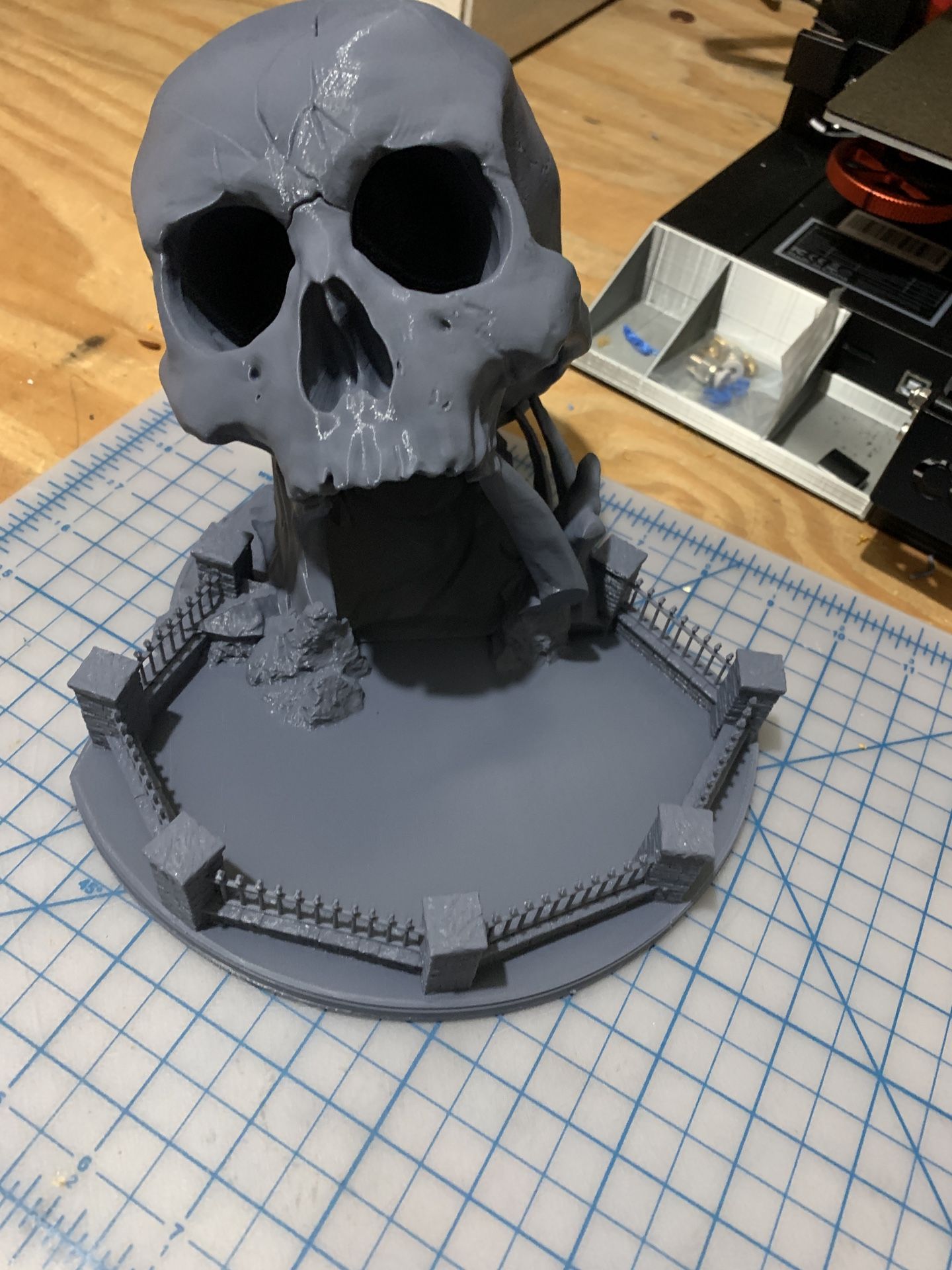 Graveyard Dice Tower