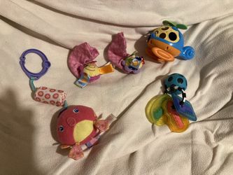 Baby Toys And Bootie Rattles… Read Description 