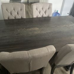 Grey Dining Table 