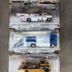  Hot Wheels Premium Team Transport Lot (3 Sets) – New Sealed