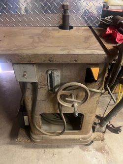 Vintage cast iron unisaw? Shaper? Woodworking