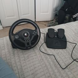 Steering Wheel For Consoles (PS4,PS5)Supersonic SV250
