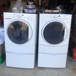Kenmore White Washer And Dryer