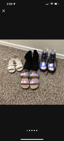 Girls Size 11 Boots And Sandals