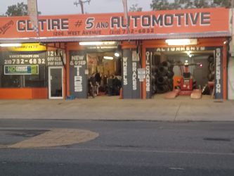CD TIRE SHOP #5.   SINCE 1985   ASK FOR JR 