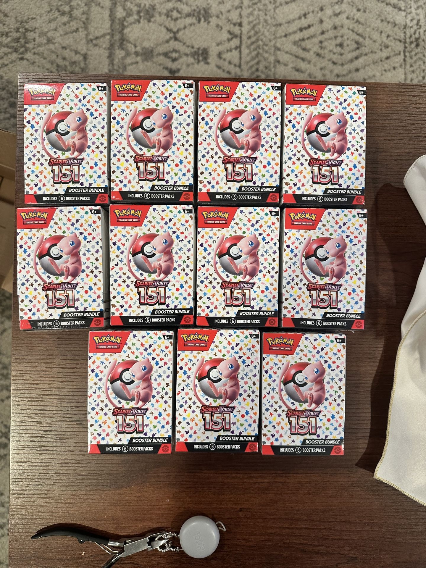 11 x 151 Pokemon Booster bundle