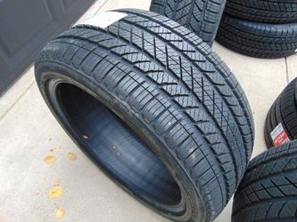 4 New 275 40 20 Bridgestone Alenza A/S Ultra Tires 106W XL 60,000 Mile Tire Date 2023 & 2024