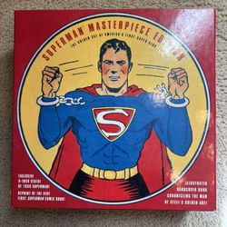 Chronicle Superman Masterpiece Edition Hardcover Comic Book 8" Statue With Box - Superman Masterpiece Edition - Superman Collection- Superman Toys  