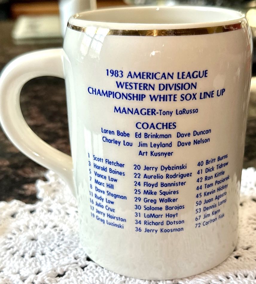 Chicago White Sox Cafe Mug – Wrigleyville Sports