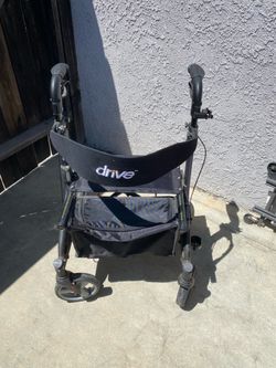 Drive Foldable Rollator Walker
