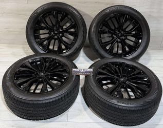 19” Inch Ford Escape OEM FACTORY Wheels ET 50 19x7.5 & Tires Bridgestone Ecopia 225/55/R19 Set of (4)