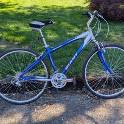 Giant Cypress DX 17 Inch Medium Size 24 Speed Hybrid Bicycle 