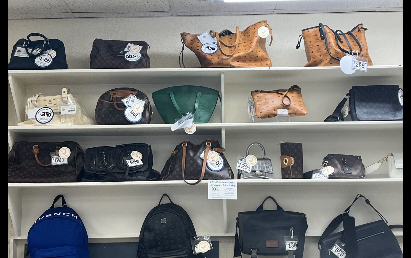 Backpacks and purses