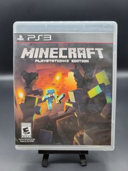 Playstation 3 Minecraft PS3 Edition  ( No Manual  )