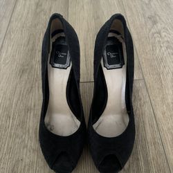 Dior Women’s black heels 